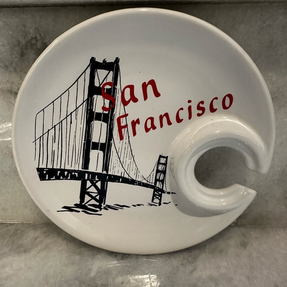 Wine Holder and Snack Plate - Picture 3 of 5